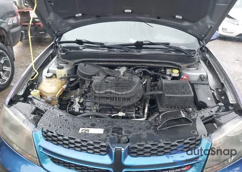 2013 Dodge Avenger Se V6 from USA, damaged, VIN 1C3CDZAG4DN748796